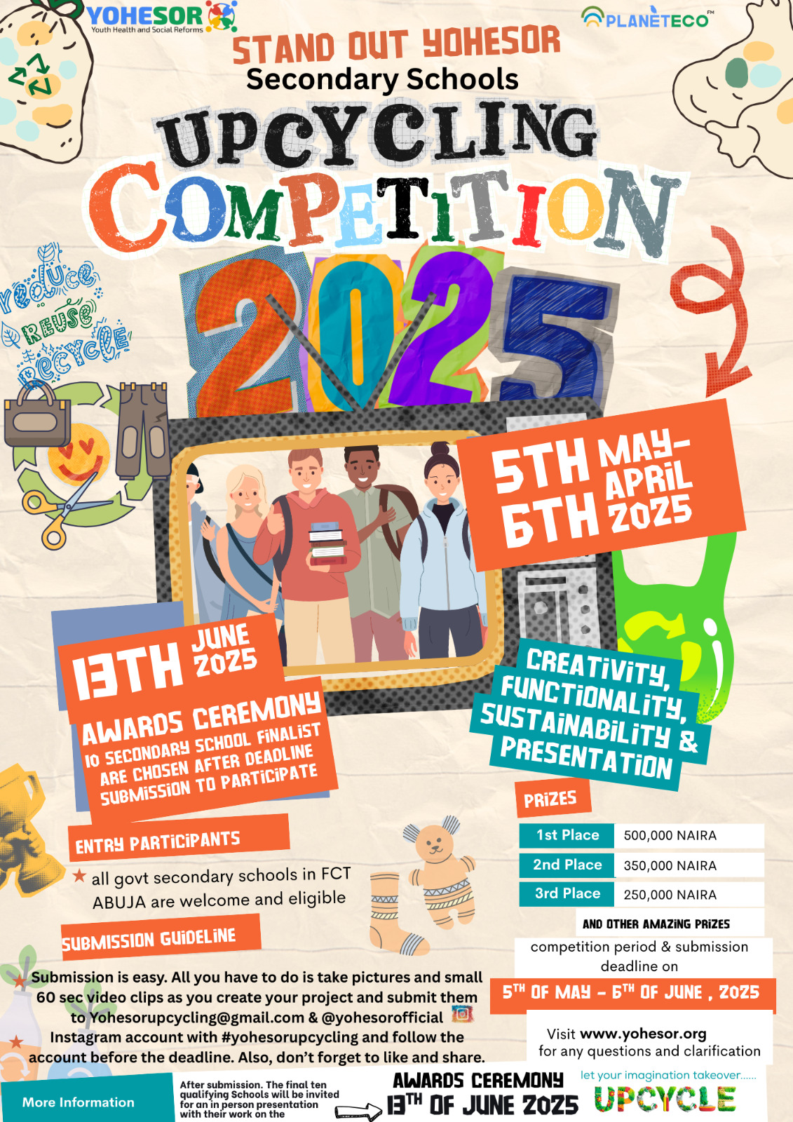 yohesor Upcycling contest 2025