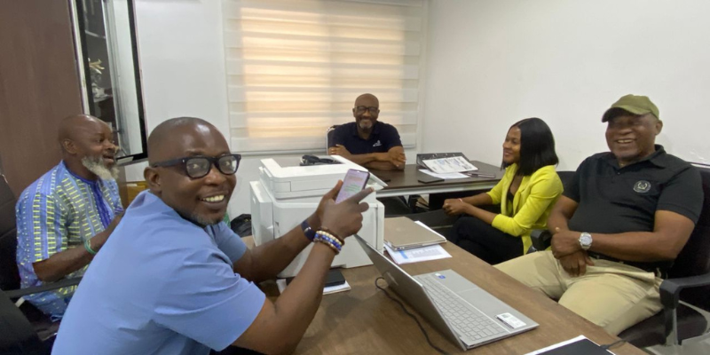 meeting with the Federal ministry of Education Staff